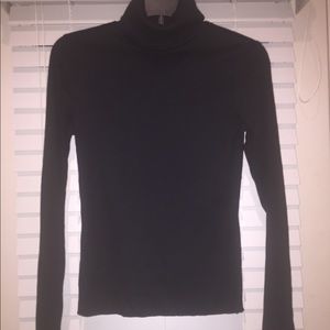Black turtle neck